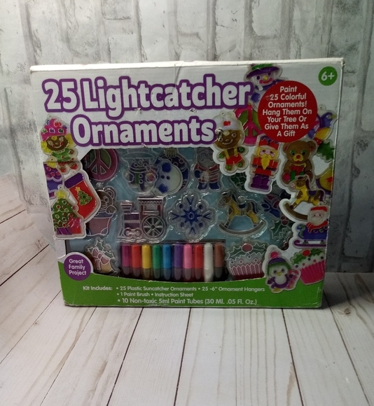 25 Lightcatcher Ornaments Kids Craft Hobby Set - Picture 3 of 10